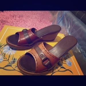 Trask&co brown sandels